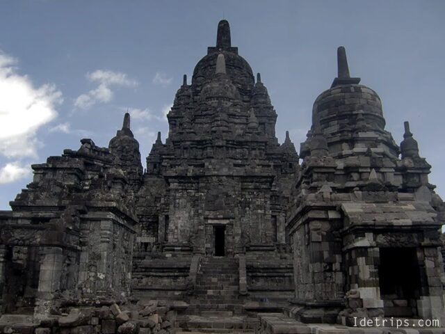 one of the temple in prambanan area