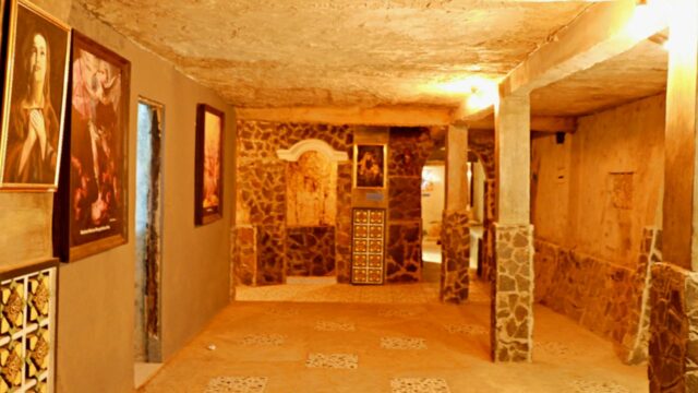 basement of chicken church