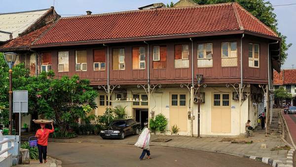 Dutch Colonial Building Old Town Jakarta