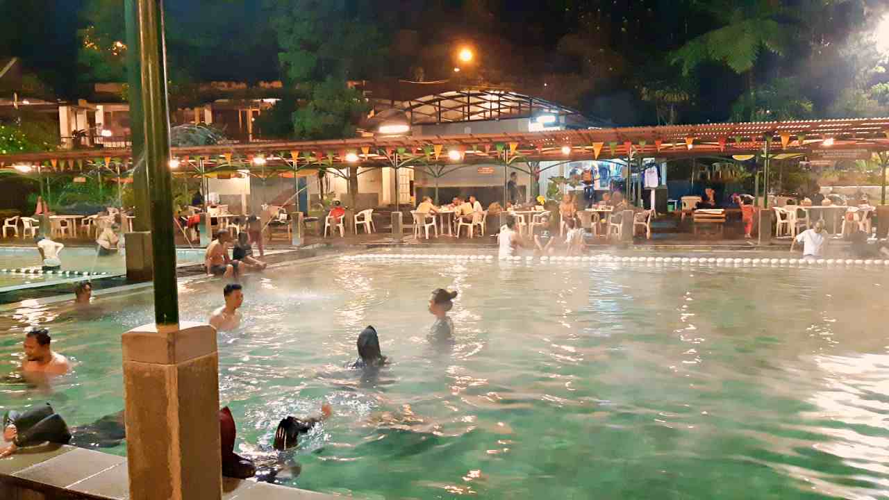 sari ater hot spring pool 