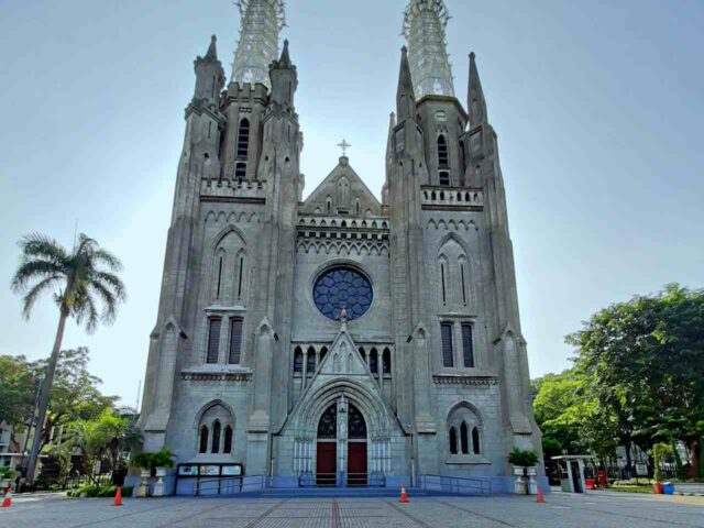 jakarta cathedral gothic design