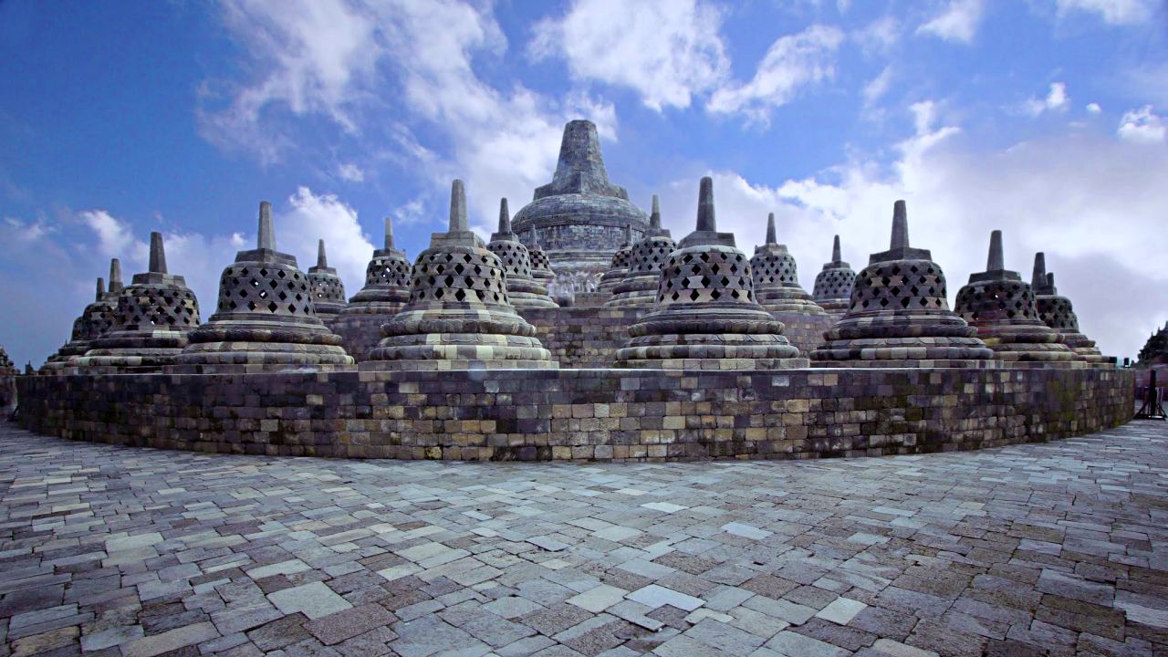 Borobudur Temple Arupadhatu Zone