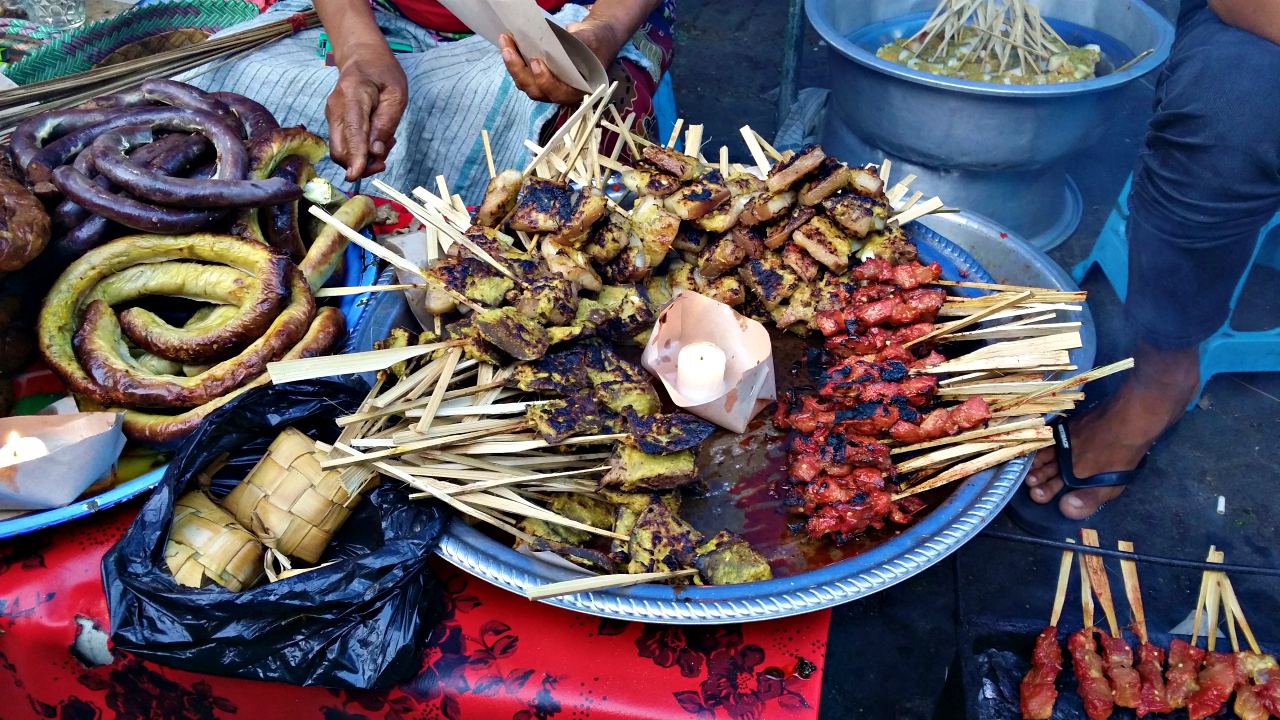 chicken skewer