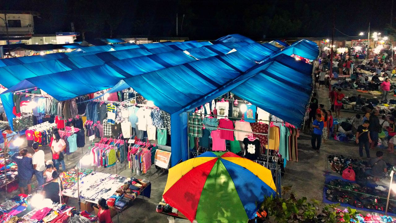 clothes stall