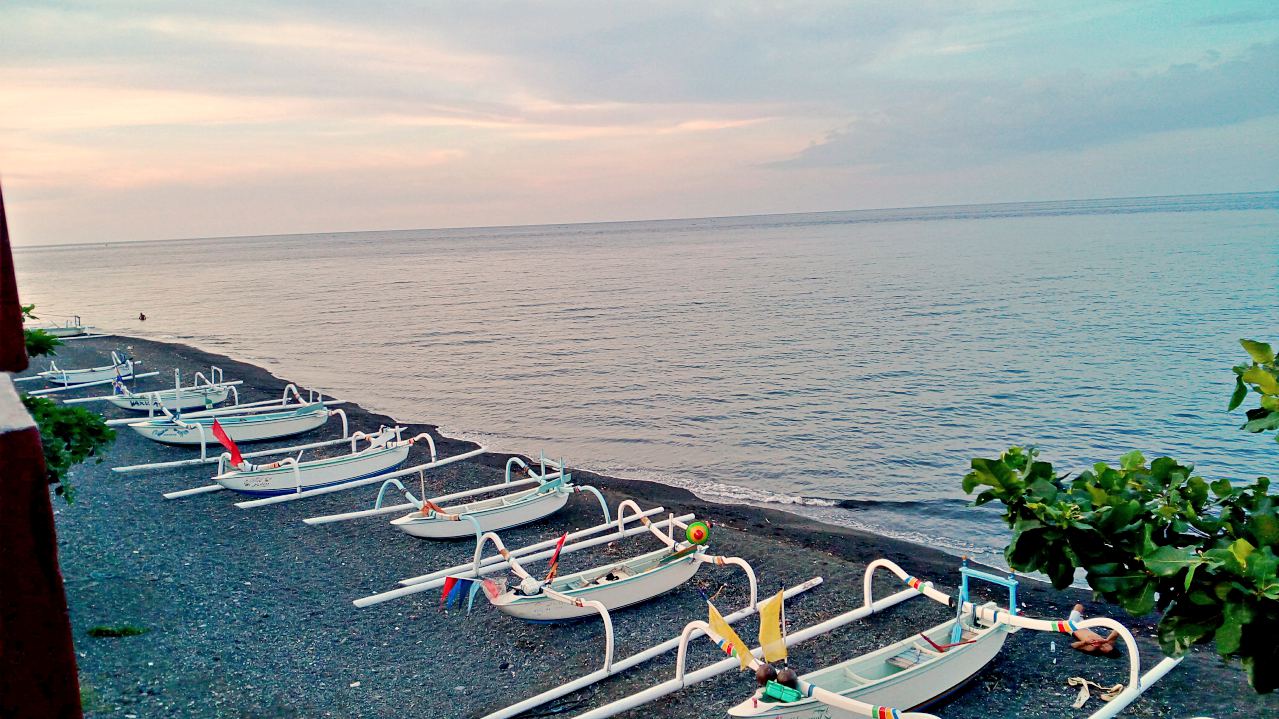 Jukung, the fisherman boat