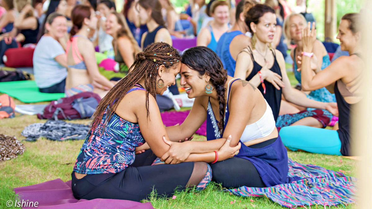 Yoga session