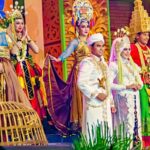 Majapahit international travel fair costume show