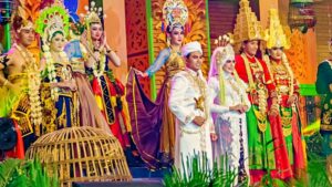 Majapahit international travel fair costume show