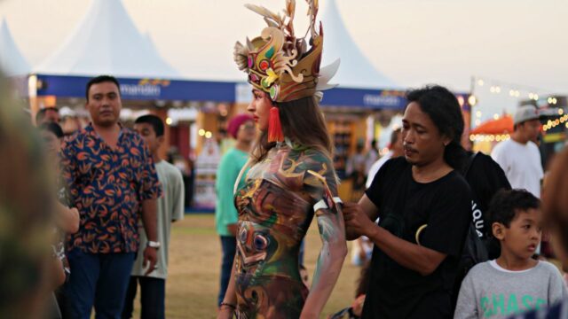 Body painting competition