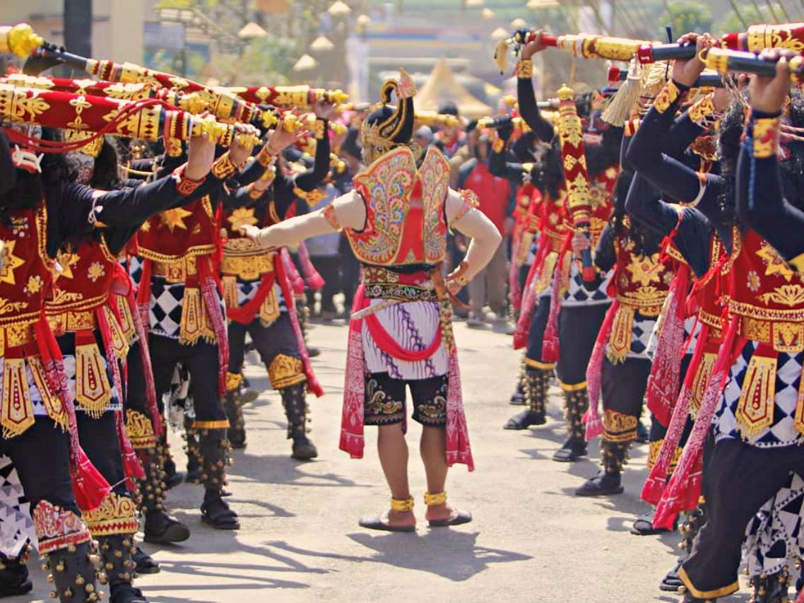 Dance performance and parade