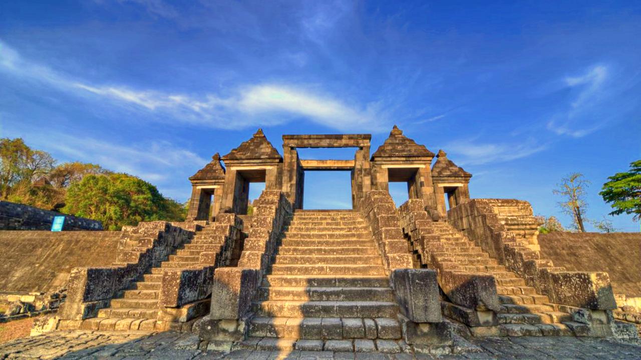 Ratu Boko Palace gate 