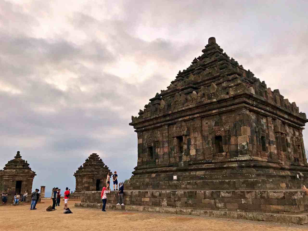 Ijo temple during sunset 