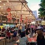 sudirman street food vibe