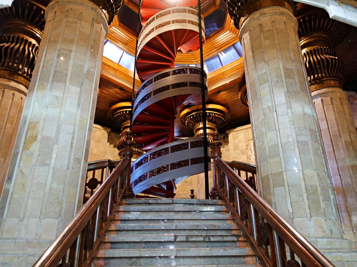 Bajra Sandhi Monument Spiral Stairs 