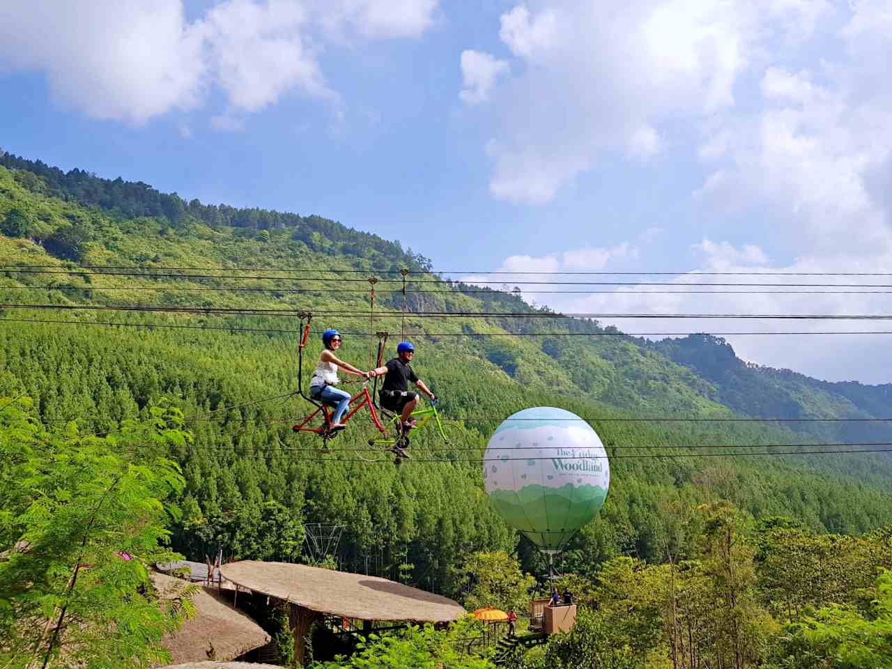 zip bike lodge maribaya 