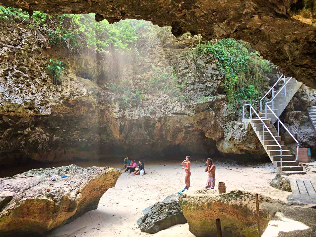 blue point beach cave 