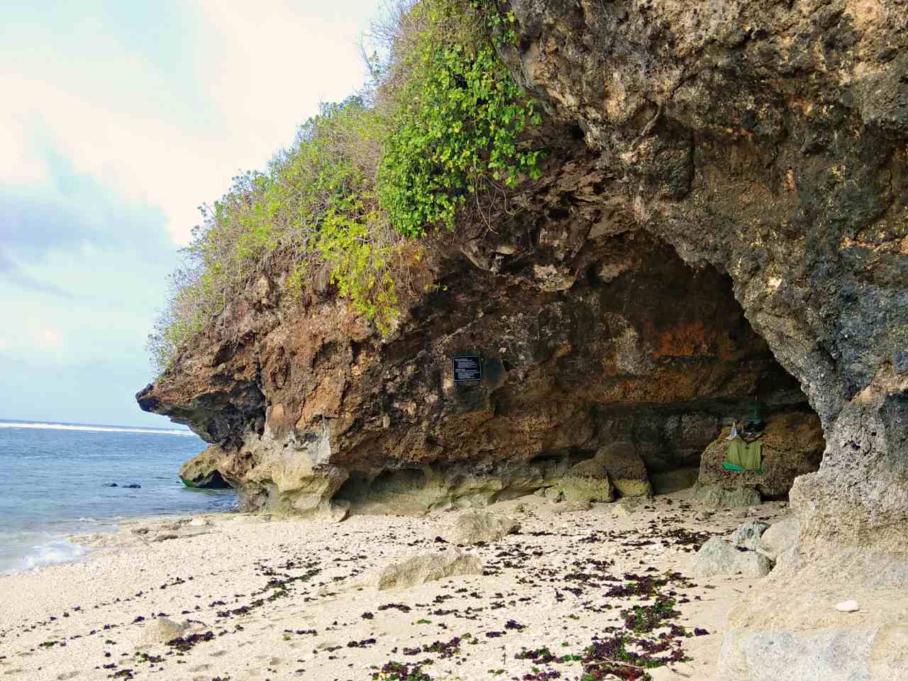 small temple in cave 