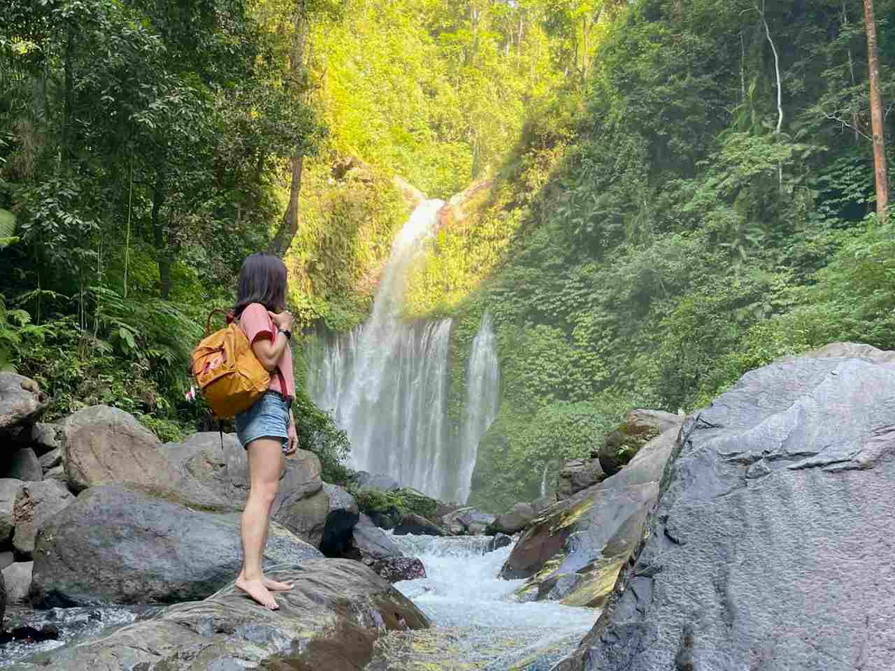 sendang gile waterfall 