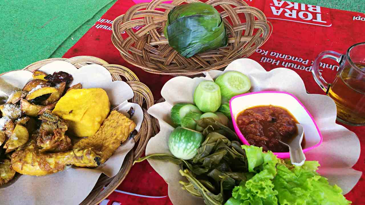 nasi timbel 