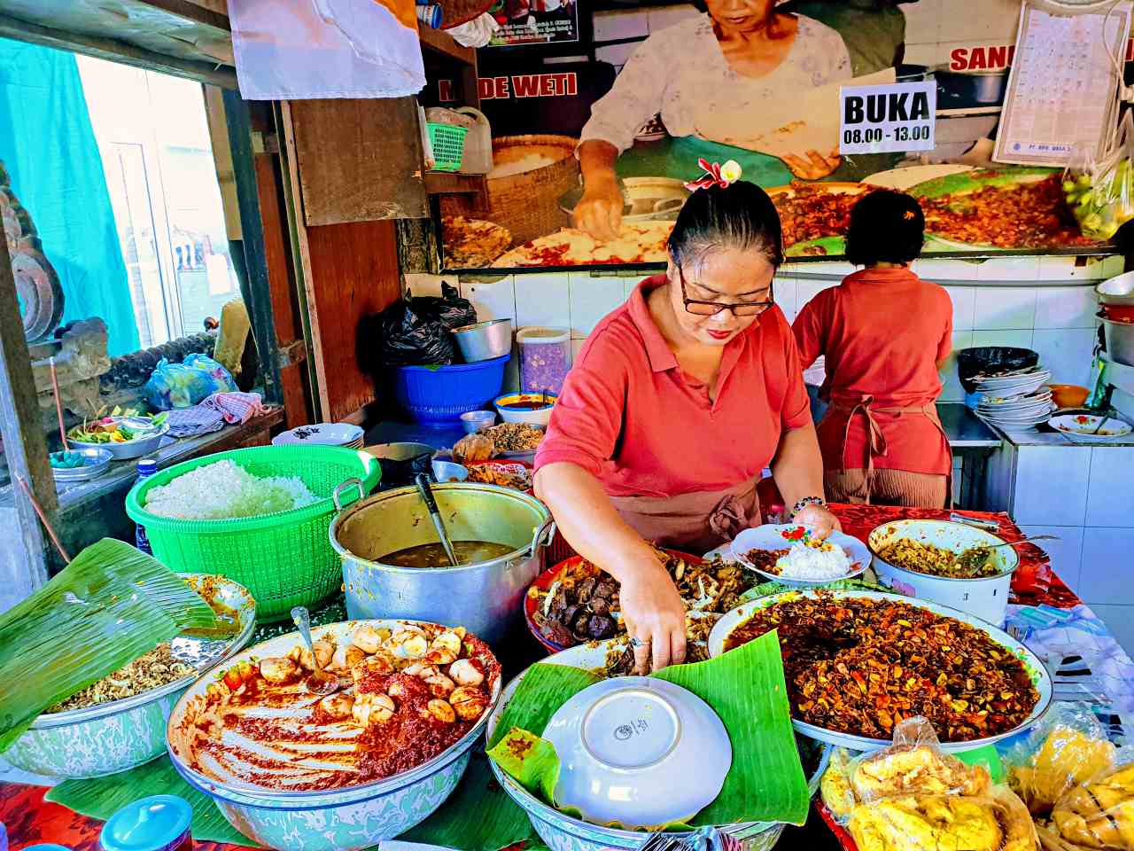 Nasi Campur local food 