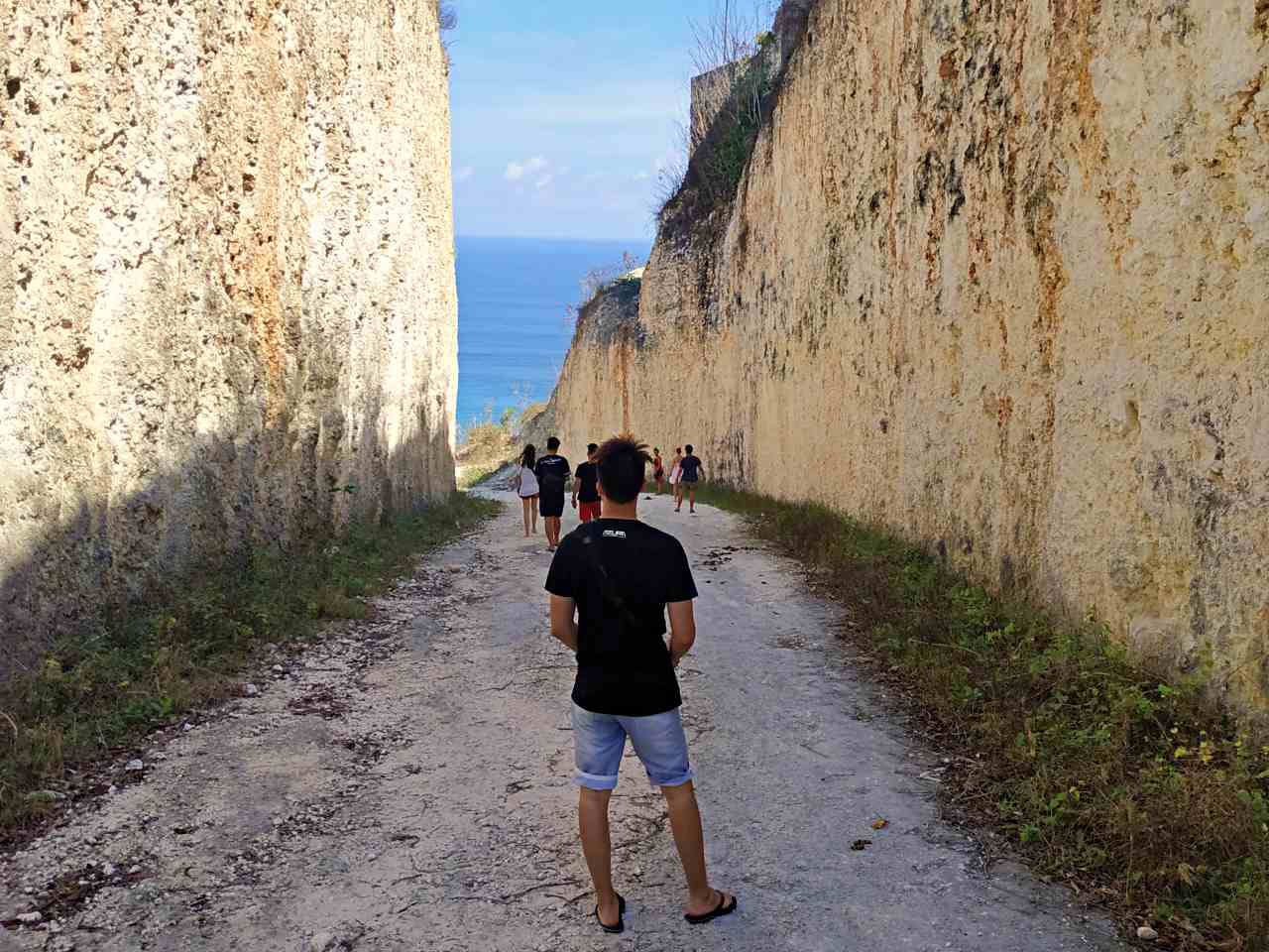 the path to the beach 