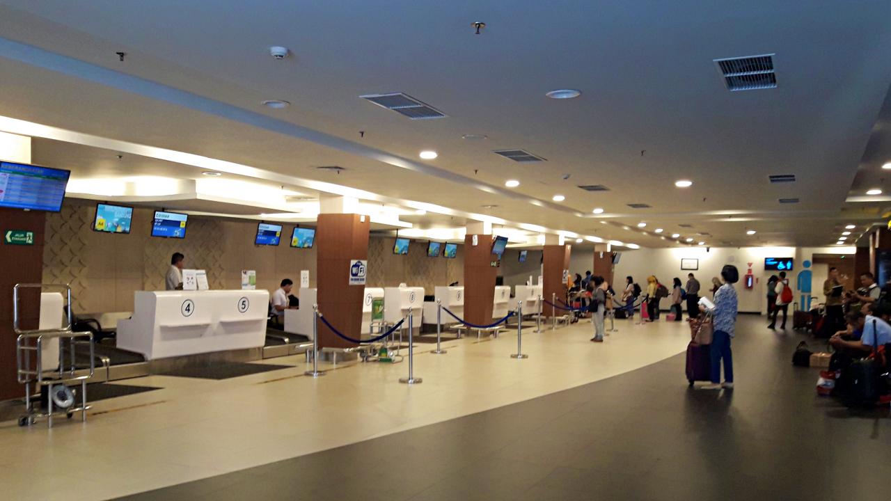 baggage drop bandung airport 