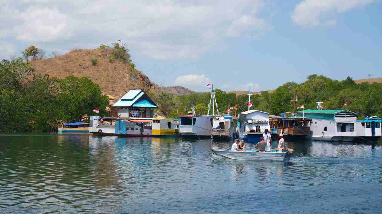 docking area rinca island 