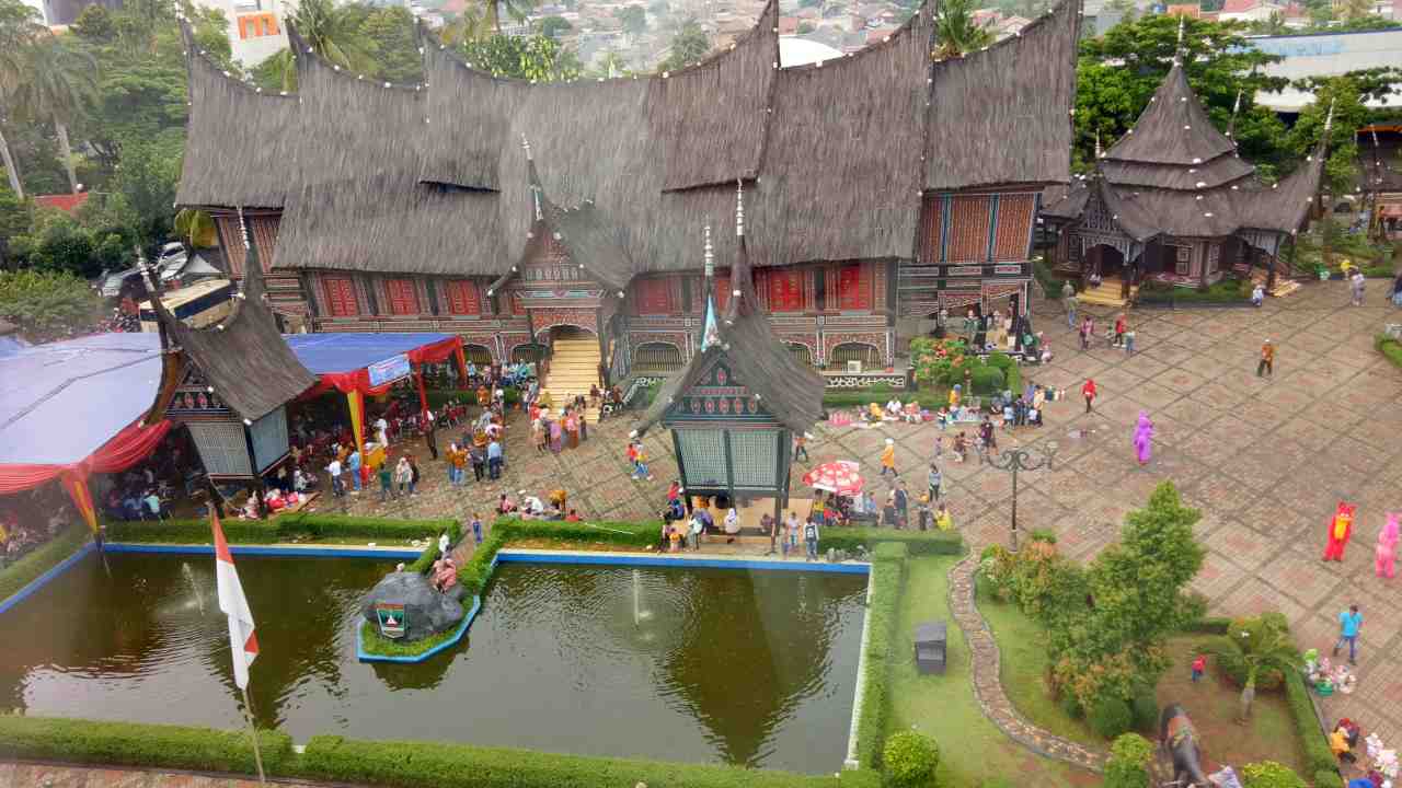 gadang house at taman mini indonesia indah 