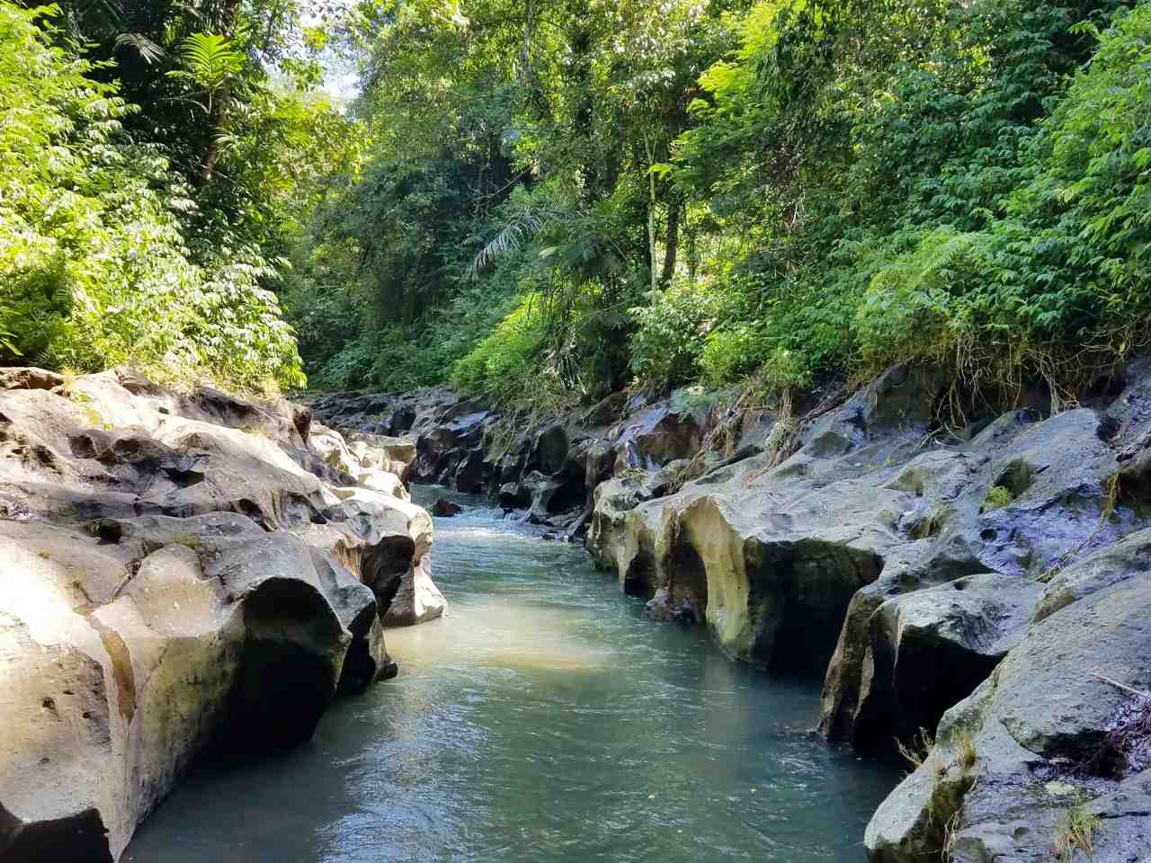 hidden canyon bali resting spot 