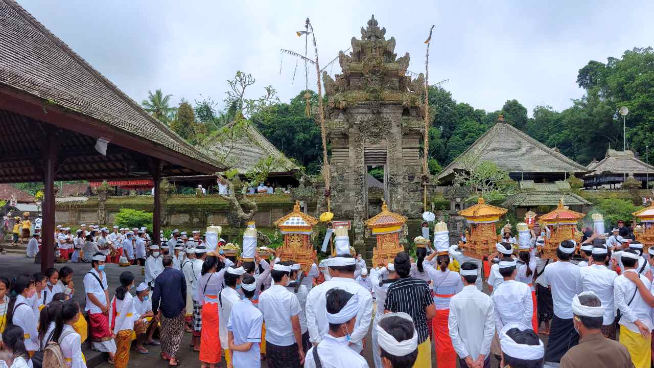 festivities at penglipuran village 