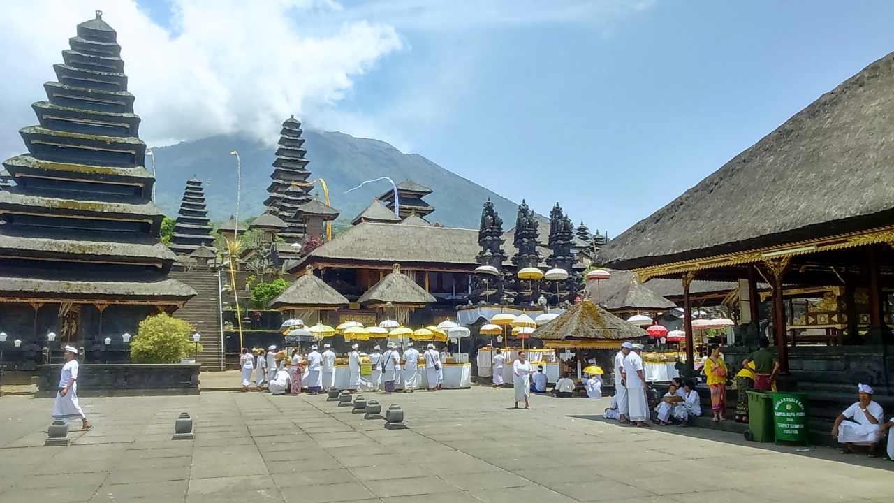 mount agung view 