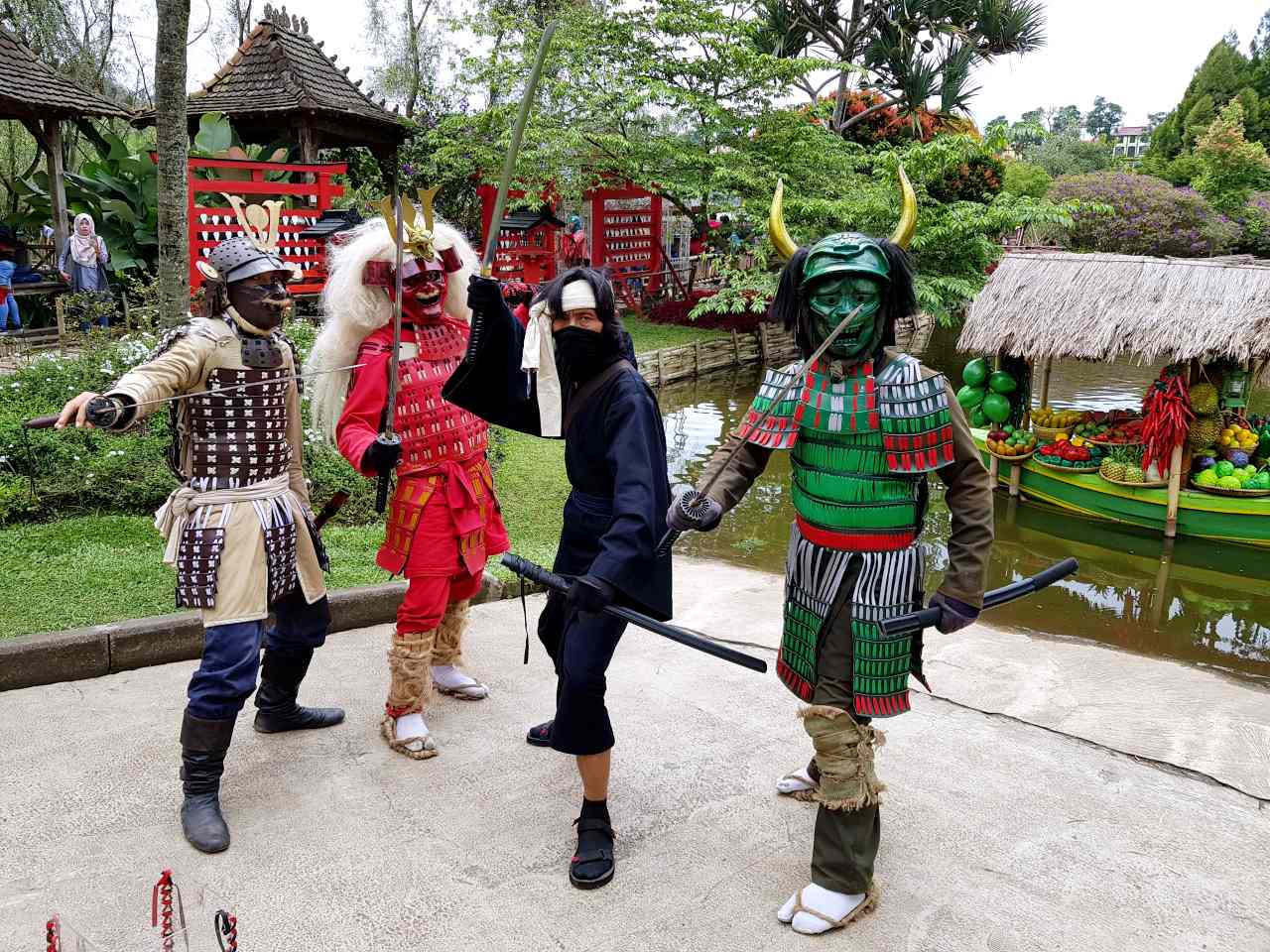 Japanese corner, Floating Market Lembang