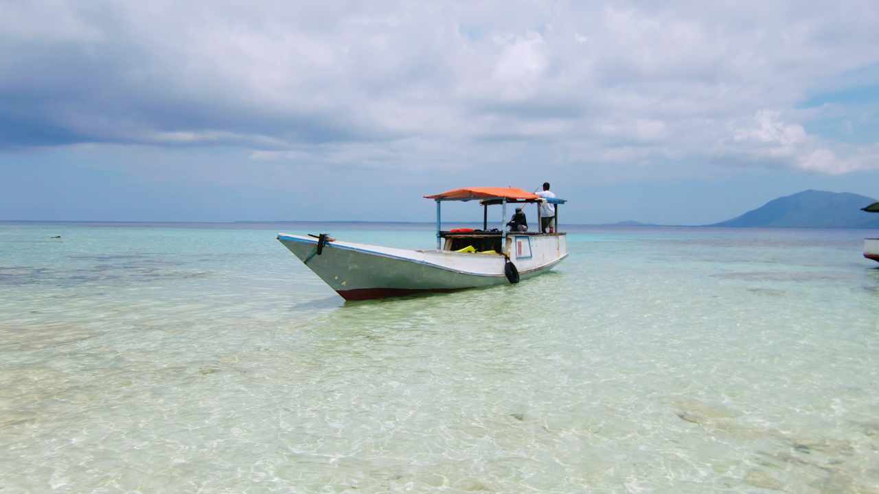 local fisherman boat 