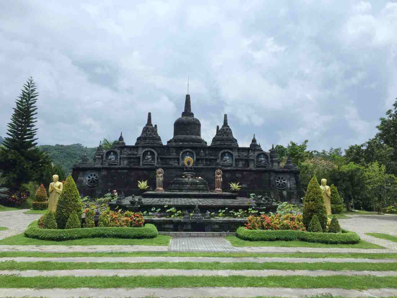 borobudur miniature 