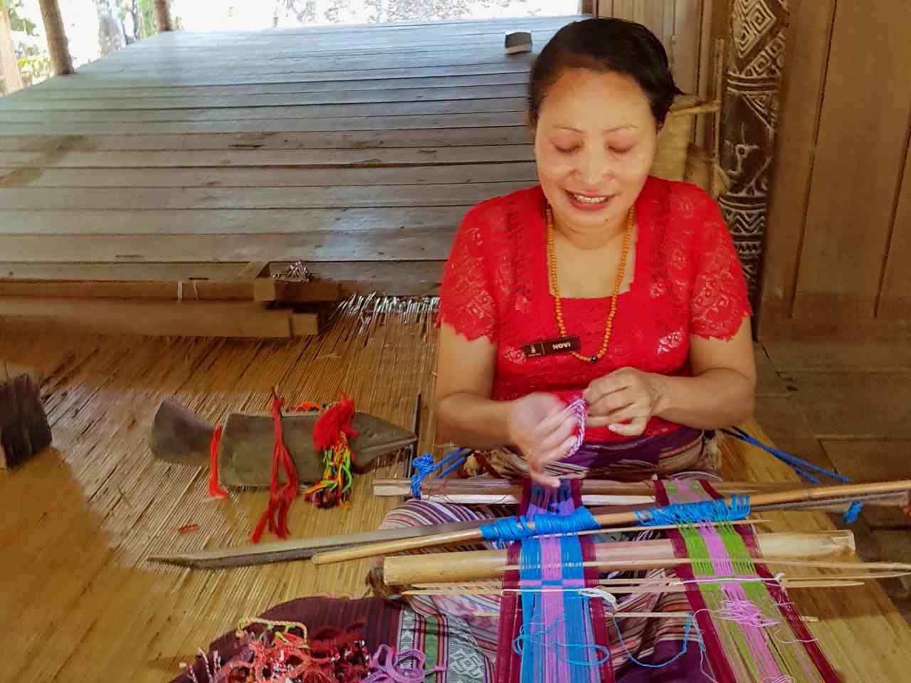 ikat weaving 