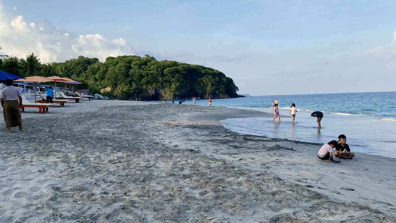 virgin beach, candidasa karangasem