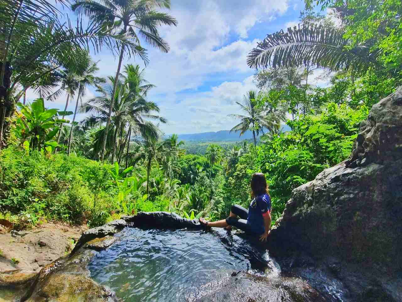 Gembleng waterfall plunge pool 